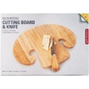 image:imageKikkerland Mushroom Cutting Board amp Knife