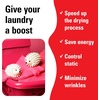 image:imageKikkerland Set of Two Reusable Dryer Buddies for Laundry  Fabric Softener Dryer Balls  Control Static Remove Wrinkles Dry Clothes Faster Hedgehogs