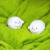 image:imageKikkerland Set of Two Reusable Dryer Buddies for Laundry  Fabric Softener Dryer Balls  Control Static Remove Wrinkles Dry Clothes Faster Lambs
