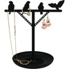 image:imageKikkerland Ballerina Jewelry StandBird Stand