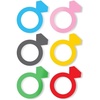 image:imageKikkerland Ring Silicone Drink Markers Set of 6Ring