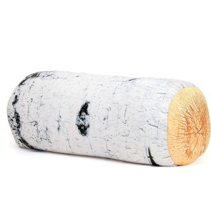 image:imageKikkerland Birch Log Micro Bead Head CushionBirch