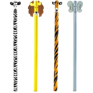 image:imageKikkerland Woodland Pencils Set of 4 4347Safari