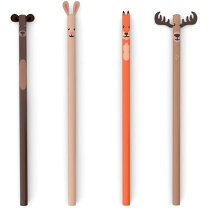 image:imageKikkerland Woodland Pencils Set of 4 4347Woodland