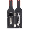 image:imageKikkerland 3Piece Wine Bottle Accessory Kit Small Wine Kit