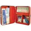 image:imageKikkerland Empty Steel First Aid Kit Case  MultiPurpose Medical Supply Organizer  Portable First Aid for Home Office amp Travel RedRed