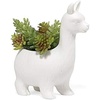 image:imageKikkerland Lloyd The Llama Ceramic Cute Animal Planter