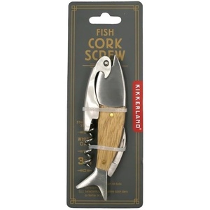 image:imageKikkerland Lightwood Fish Corkscrew