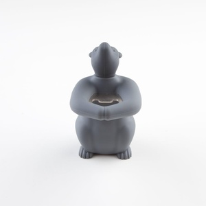 image:imageKikkerland Bear Hug Bottle Opener Gray