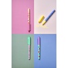 image:imageKikkerland Inkerie Glitter Gel Pens  Refillable Pen Set in Assorted Colors  Pack of 6
