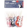 image:imageKikkerland Party Picks Guitar Set of 24 Multicolor