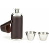 image:imageKikkerland Leather FlaskFlask